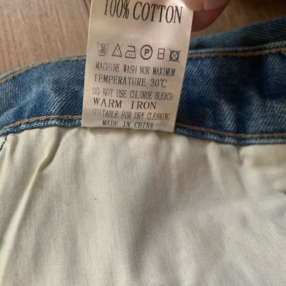 TH CREASA Classic Blue Denim Jeans - Picture 8 of 9